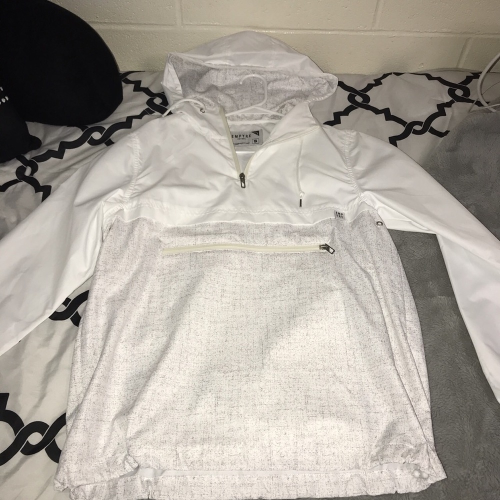 camouflage and white windbreaker bundle!!